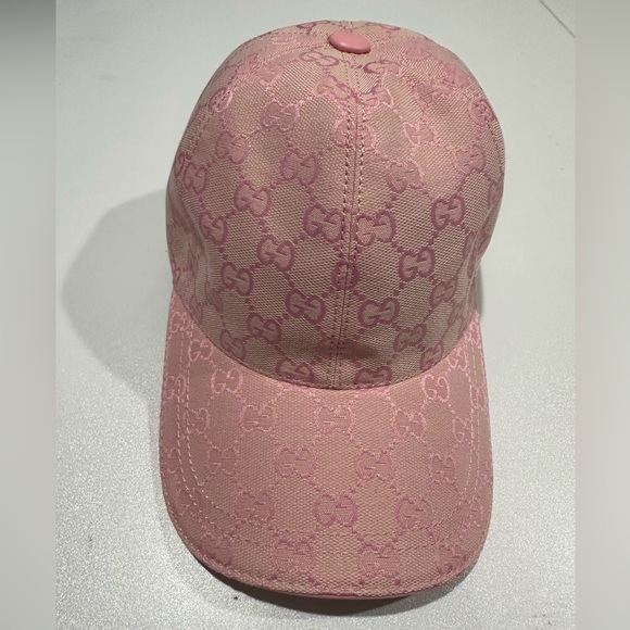 Gucci Accessories - Gucci Hat Iconic Pink GG Pattern Women’s Designer Cap